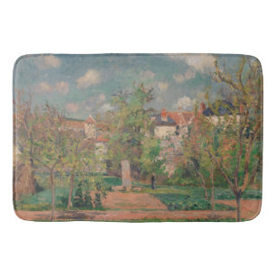 Tuin in vol zonlicht, Camille PIssarro, 1876 Badmat