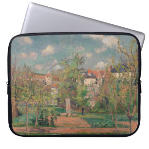 Tuin in vol zonlicht, Camille PIssarro, 1876 Laptop Sleeve
