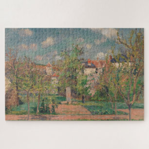 Tuin in vol zonlicht, Camille PIssarro, 1876 Legpuzzel