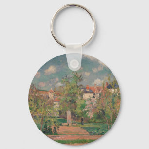 Tuin in vol zonlicht, Camille PIssarro, 1876 Sleutelhanger