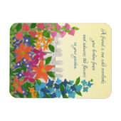 Tuin Inspiratie Vriendschap Quote Koelkast Magneet (Horizontaal)