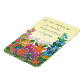 Tuin Inspiratie Vriendschap Quote Koelkast Magneet (Linkerzijde)