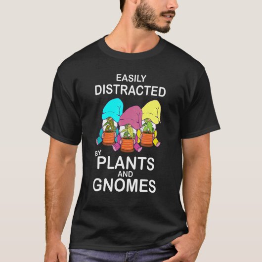 Tuin Kabouter Tuinier T-shirt (Voorkant)