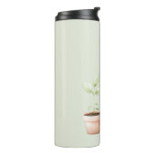 Tuin Kat met Plantenliefde Thermosbeker (Gedraaid links)
