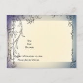 Tuin Katten Liefhebbers Save the Date Aankondigingskaart (Achterkant)