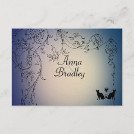 Tuin Katten RSVP met enveloppen