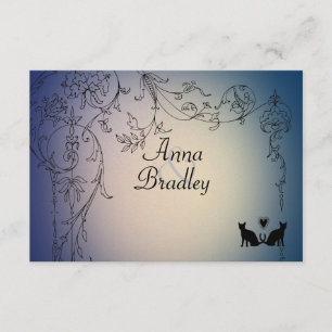 Tuin Katten RSVP met enveloppen