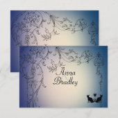 Tuin Katten RSVP met enveloppen (Voorkant / Achterkant)