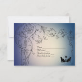 Tuin Katten RSVP met enveloppen (Achterkant)