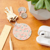 Tuin Kevers en Bladeren Patroon Sleutelhanger