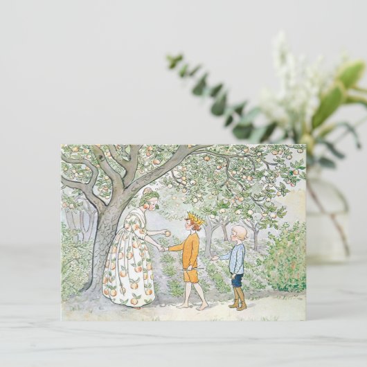  Tuin Kinderen Little Lasse Elsa Beskow (Staand voorkant)