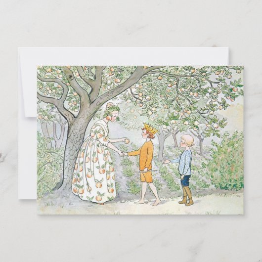  Tuin Kinderen Little Lasse Elsa Beskow (Voorkant)