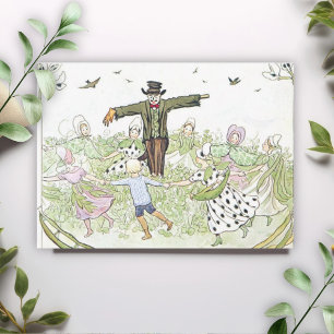  Tuin Kinderen Little Lasse Elsa Beskow Notitiekaartje