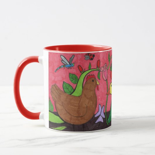 "Tuin Kip & Vrienden" Mok (Links)