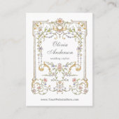  tuin | Kleurrijk en Luxe met QR-code Visitekaartje (Voorkant)