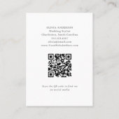  tuin | Kleurrijk en Luxe met QR-code Visitekaartje (Achterkant)