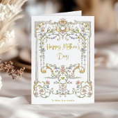  tuin | Kleurrijke elegante Moederdag Feestdagen Kaart