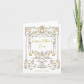  tuin | Kleurrijke elegante Moederdag Feestdagen Kaart (Voorkant)