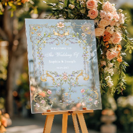  tuin | Kleurrijke Luxe bruiloft Welkom Acryl Bord