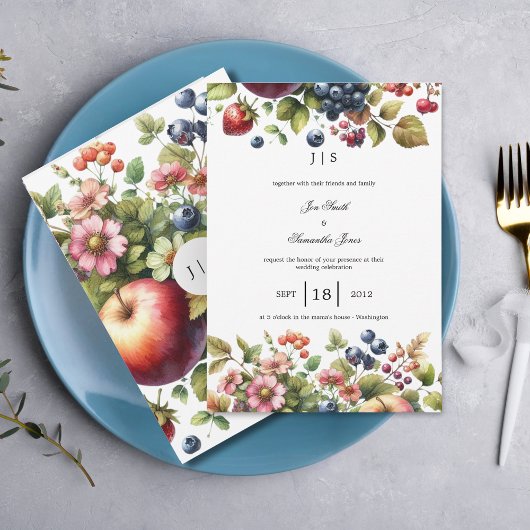 Tuin kleurrijke zomer kaart