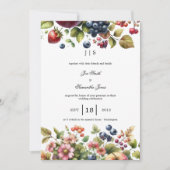 Tuin kleurrijke zomer kaart (Voorkant)