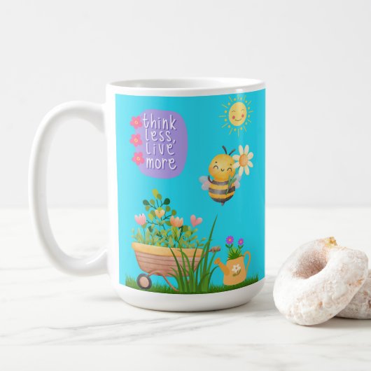 tuin koffiemok (Met donut)