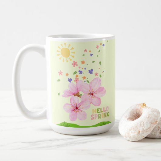 tuin koffiemok (Met donut)