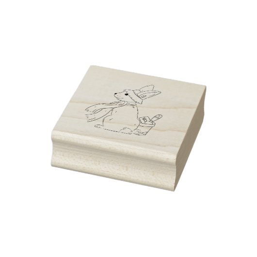Tuin Konijn Stempel (Stempel)