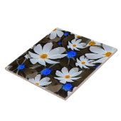 Tuin Kosmos Bloemen Tegeltje (Zijkant)