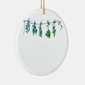 Tuin Kruiden botanische boho Keramisch Ornament (Rechts)