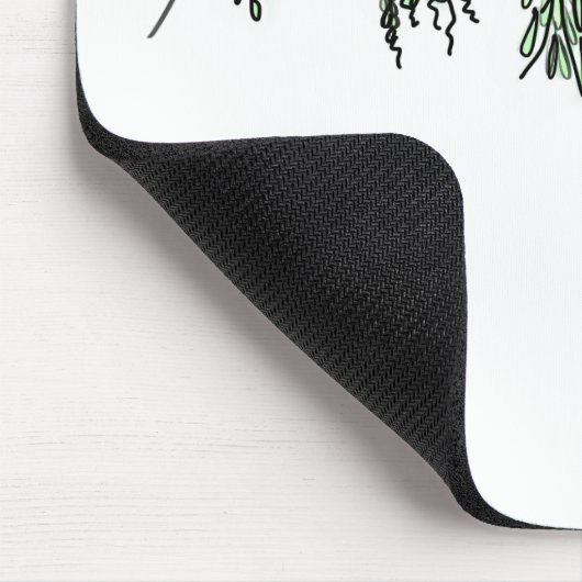 Tuin Kruiden botanische boho Muismat (Hoek)