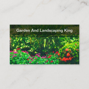 Tuin Kwekerij Landschapsarchitect Visitekaartje