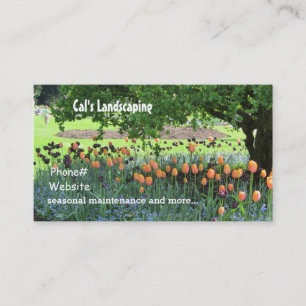 Tuin Landschapsontwerp Visitekaartje
