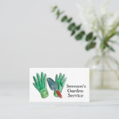 Tuin Lawn Care Maaihandschoenen Trowel Visitekaartje (Staand voorkant)