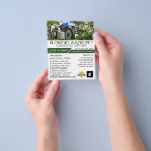 Tuin Lawn-Mower, Tuindienst, tuinbouwkundige Flyer (Hand)