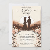 Tuin Lente Hout Boho Rustiek Vrijgezellenfeest Kaart (Voorkant)