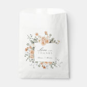 Tuin Liefde en Bedankt Favoriete Zak Bedankzakje (Voorkant)