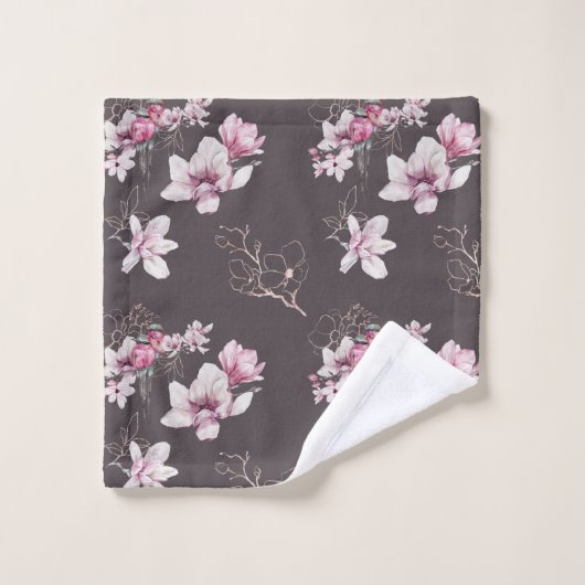 Tuin Magnolia's Bad Handdoek (Wasdoekje)