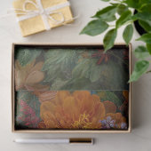 Tuin met hommels decoupage tissuepapier (Geschenk)