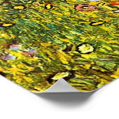 Tuin met kruisiging door Gustav Klimt Poster (Hoek)