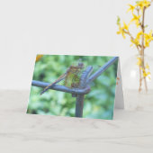 "Tuin met Libellen" Beterschapkaart #2 Kaart (Gele Bloem)