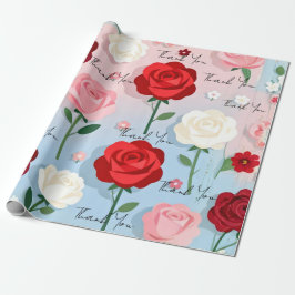 Tuin met Oude Rozen - Inpakpapier