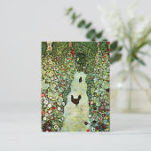 Tuin met Roosters Gustav Klimt Briefkaart (Staand voorkant)