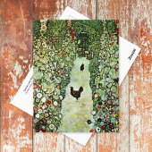 Tuin met Roosters Gustav Klimt Briefkaart