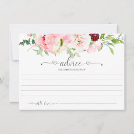 Tuin met wilde waterverf bloem typografie advies |