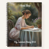  tuin - Mijn zomerdagboek Notitieboek (Voorkant)