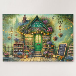 Tuin Mini-Markt Whimsische Bloemenwinkel Legpuzzel