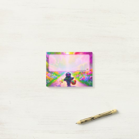 Tuin Monster Post-Its Post-it® Notes (Op bureau)