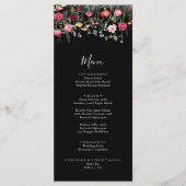Tuin Multicolor Wildflower Diner Menu (Voorkant)