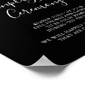 Tuin Multicolor Wildflower Unplugged Ceremony Poster (Hoek)